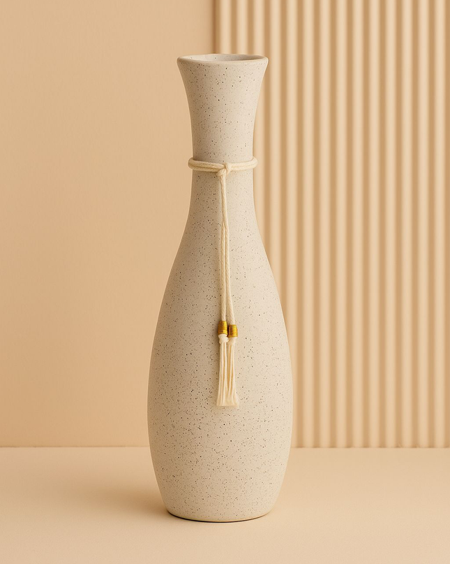 Tassel Pottery Vase