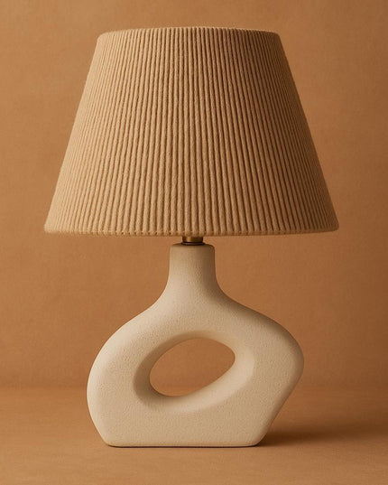 Halo Pottery Lamp
