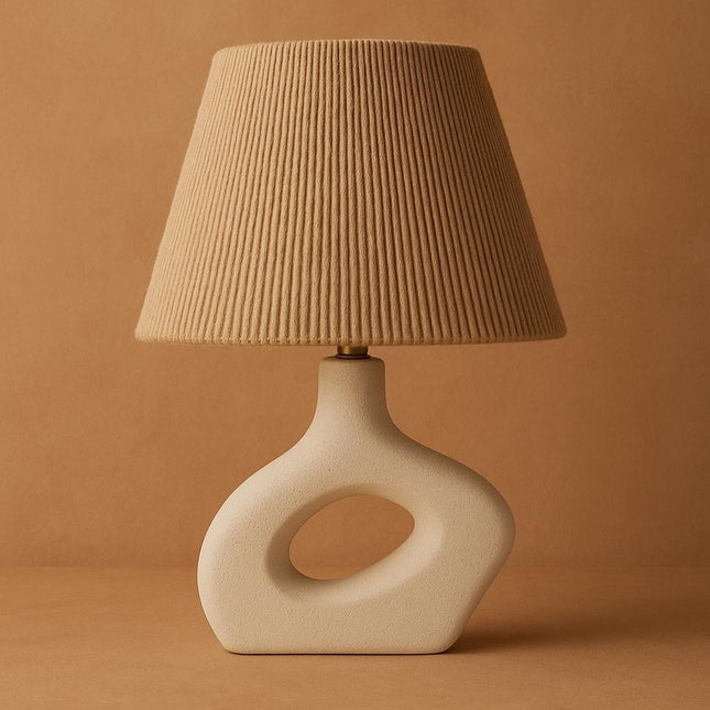 Halo Pottery Lamp