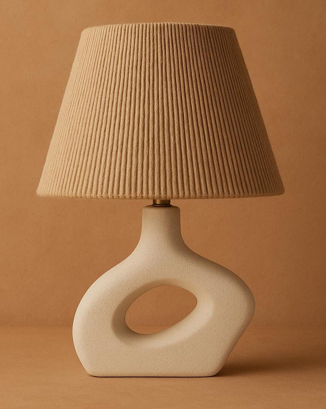 Halo Pottery Lamp