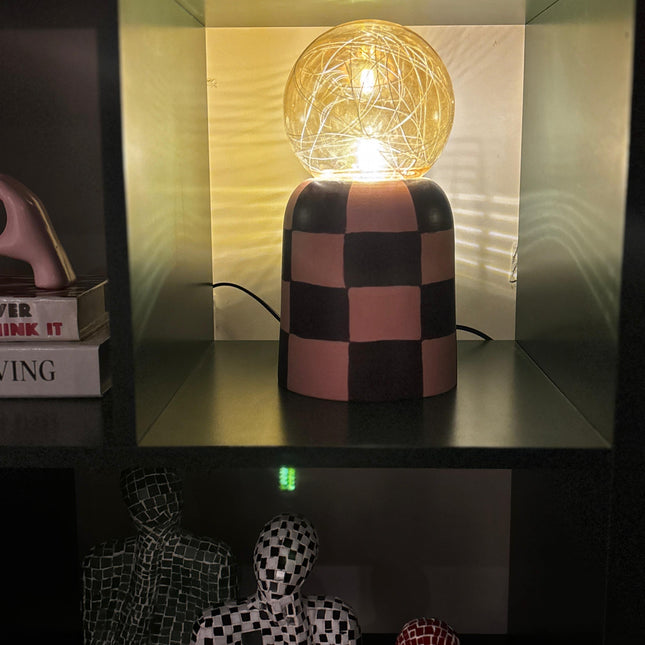 Boxed Pink Terra Lamp