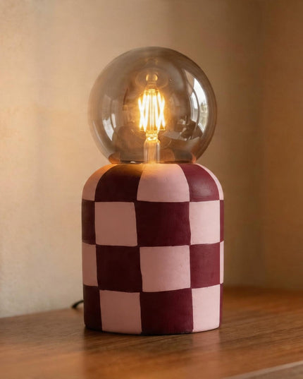 Boxed Pink Terra Lamp