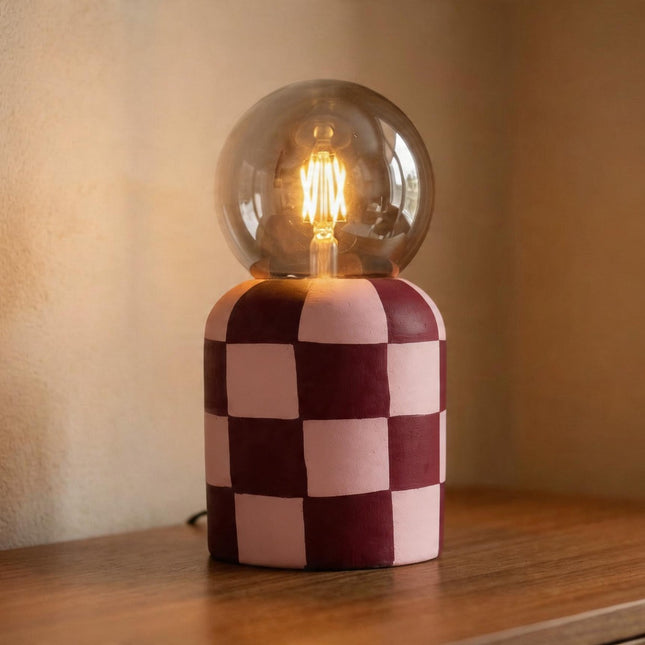 Boxed Pink Terra Lamp