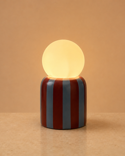 Blue Terra Lamp