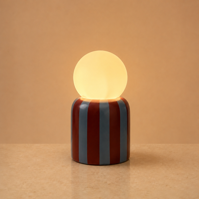Blue Terra Lamp