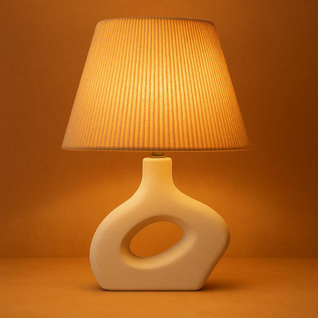 Halo Pottery Lamp