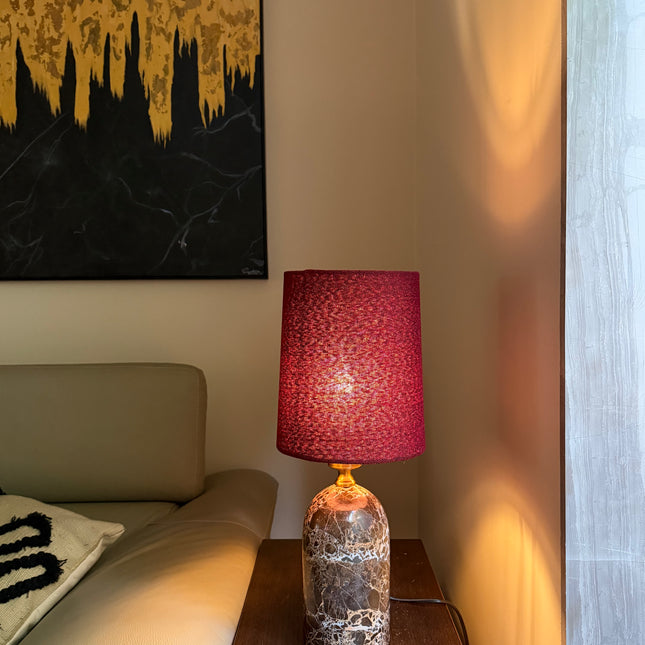 Bordeaux Marble Lamp