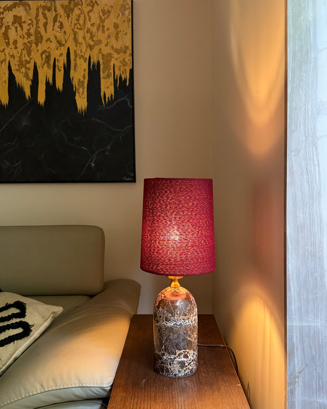 Bordeaux Marble Lamp