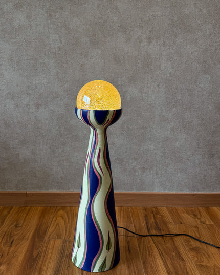 Blue Wave Lamp