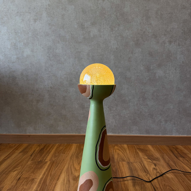 Avocado Wave Lamp