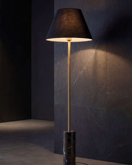 Black Marble Floor Lamp