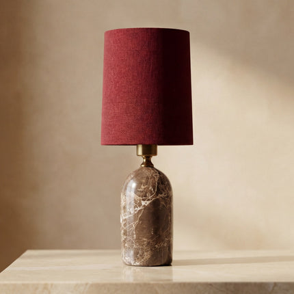 Bordeaux Marble Lamp