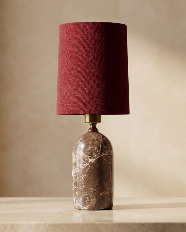 Bordeaux Marble Lamp
