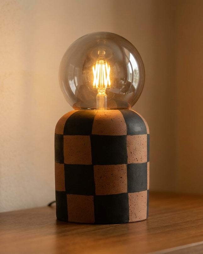 Checkered Terra Lamp