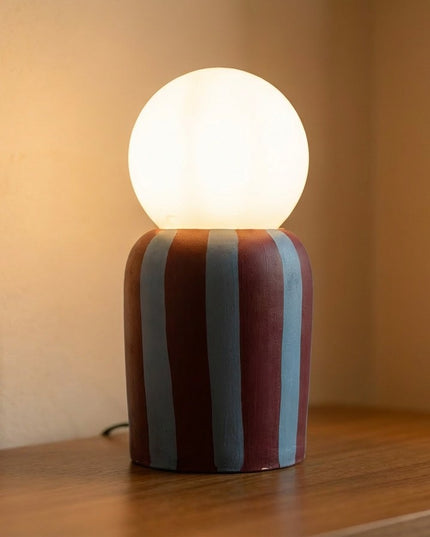 Blue Terra Lamp