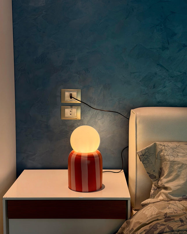 Orange Terra Lamp