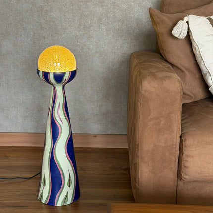 Blue Wave Lamp