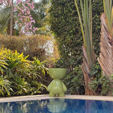 You can always find our matcha Teddy by the pool!